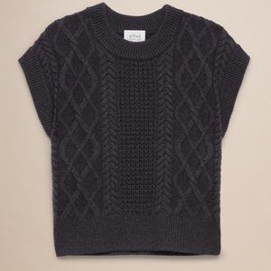 Aritzia Godolin Sweater, by Wilfred, Heather Charcoal, size S, new with tags